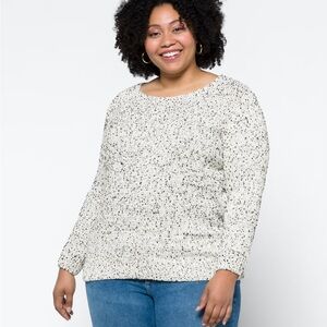 Women's Cream Knit Sweater